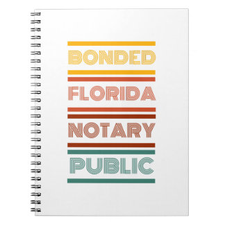 FLA Bonded Notary Public Notebook Anteckningsbok
