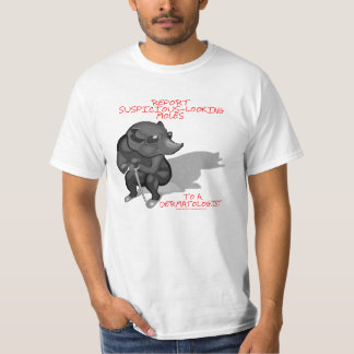 FLÅ CANCERMEDVETENHETEN TEE SHIRT