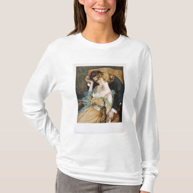 Flå dig kärlek till handlag Mary Greene Tee (Framsida)