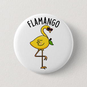 Fla-mango Funny Flamingo Pun Knapp