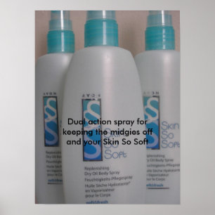 Flå så mjuka 001, dubbelhandlingsprej för att poster