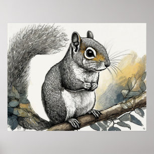 Fläck - Art Print Poster