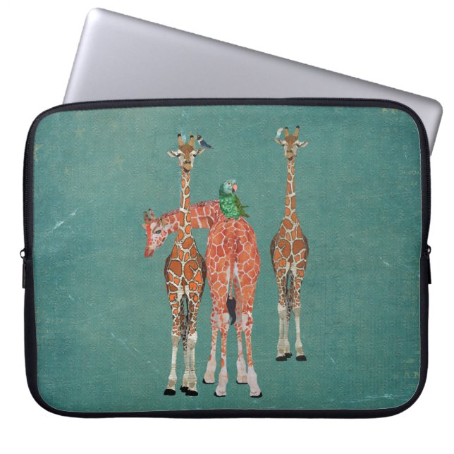 FLÄCK- & FJÄDERdatorsleeve Laptop Fodral (Framsidan)