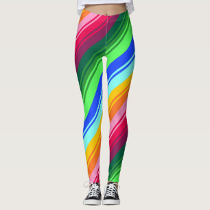 Fläckande mönster leggings