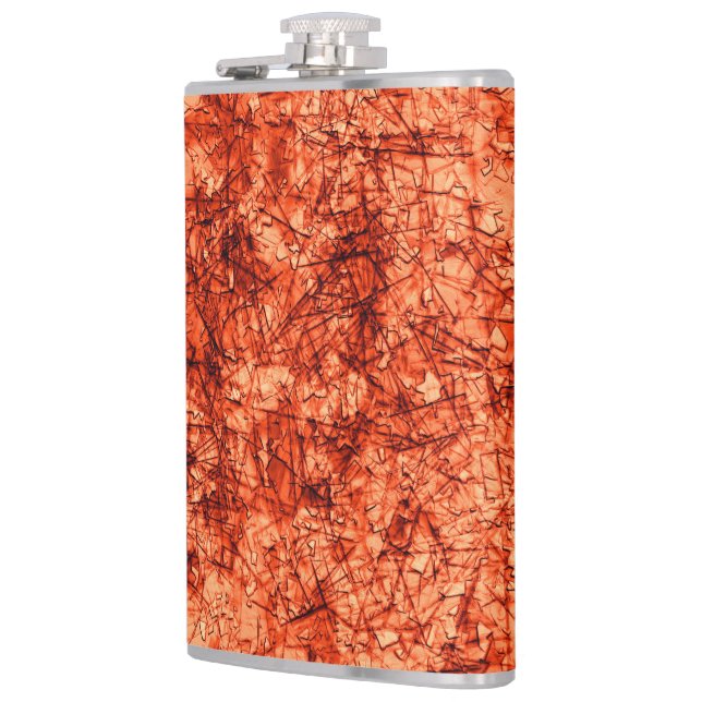 Fläckar på en lätt fläckig korallbakgrund fickplunta (Vänster)