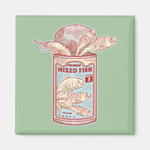 Fläckfiskkonserver Magnet