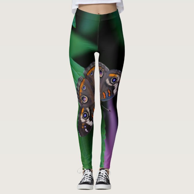 Fläckfjäril Leggings (Framsida)