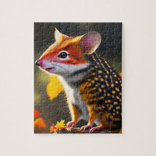Fläckig Australiensisk Quoll, Pussel