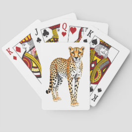 fläckig gepard casinokort