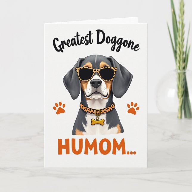 Fläckig Hund Cool Kort (Framsida)