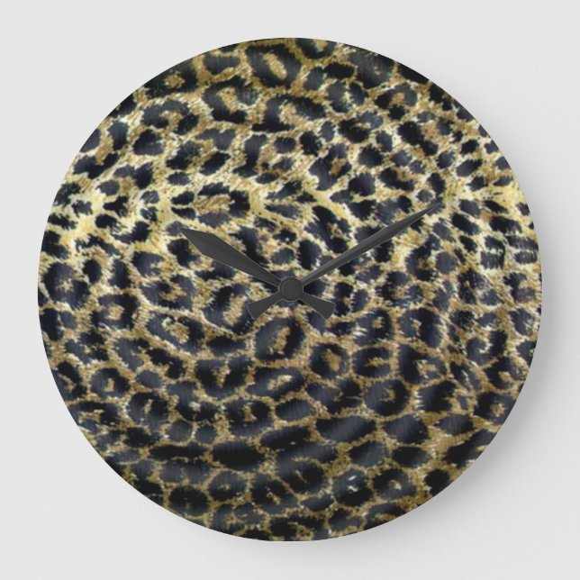 Fläckig Leopardmönster, Stor Klocka (Framsida)