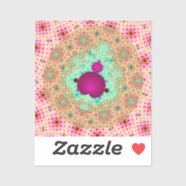 Fläckig Mandelbrot Set Fractal Design Klistermärken