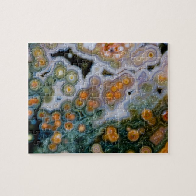 Fläckig Ocean Jasper Pussel (Horisontell)