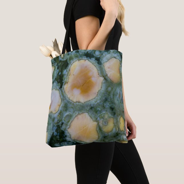 Fläckig Ocean Jasper Tygkasse (Närbild)