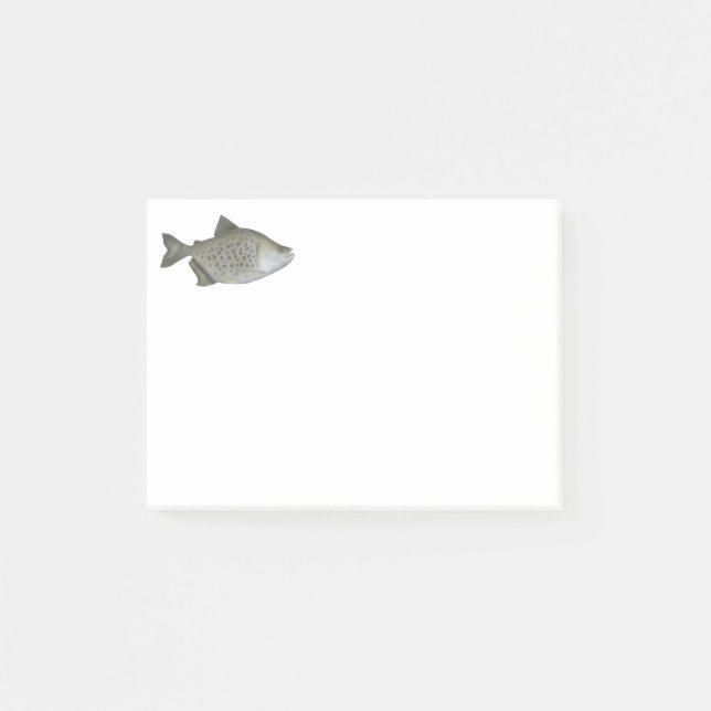 Fläckig piranha post-it block (Framsida)