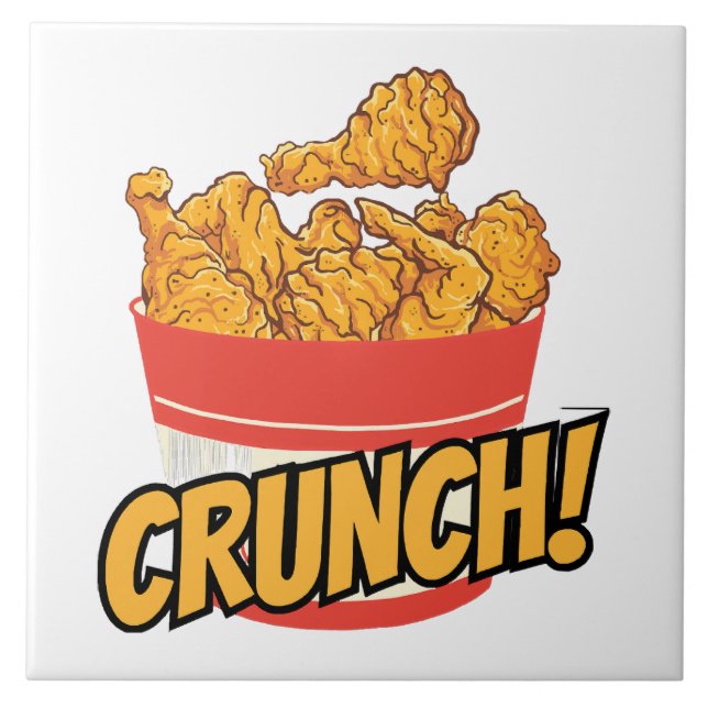 Fläckkyckling Kakelplatta (Framsidan)