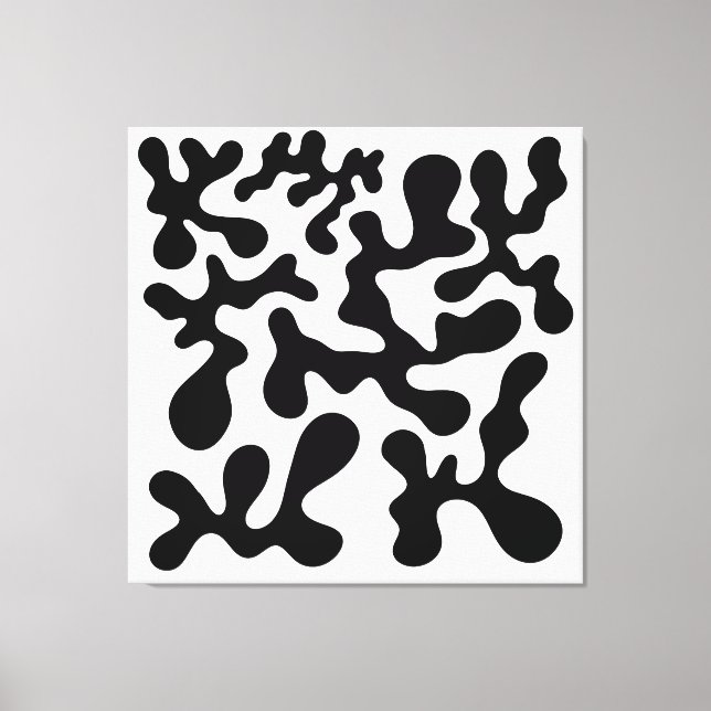 Fläckpapper Canvastryck (Framsida)