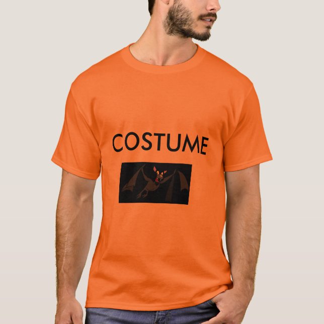 Fladdermöss DRÄKTT-tröja T-shirt (Framsida)