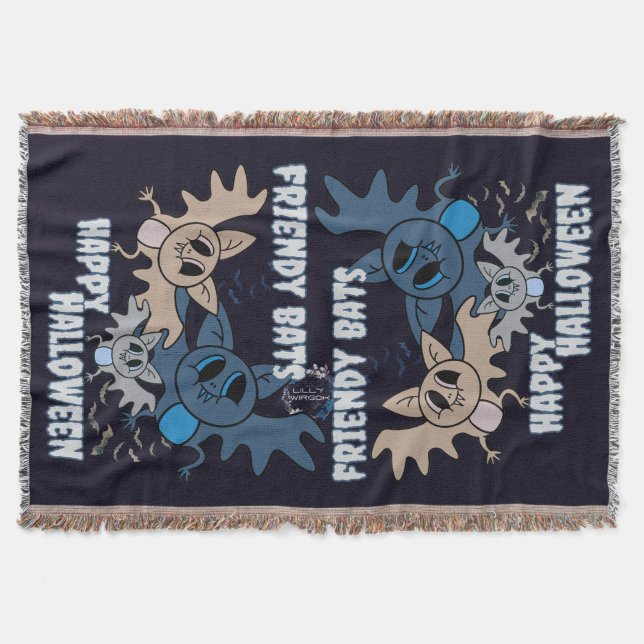 Fladdermöss Filt (Framsidan)