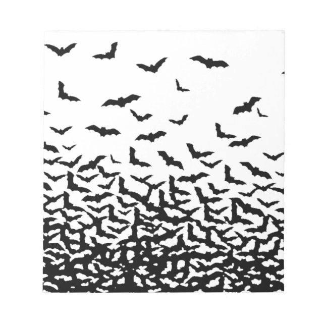 Fladdermöss! Fladdermöss! Anteckningsblock (Framsida)