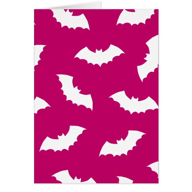 Fladdermöss Hälsningskort (Framsidan)