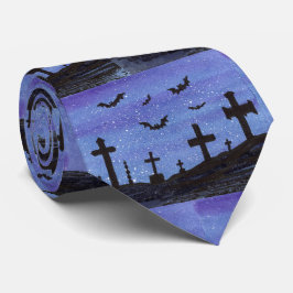 Fladdermöss i Graveyard Neck Tie Slips