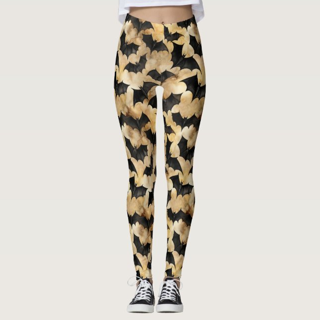 Fladdermöss Leggings (Framsida)