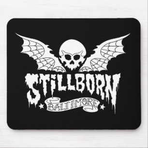 fladdermöss-logotyp mousepad musmatta