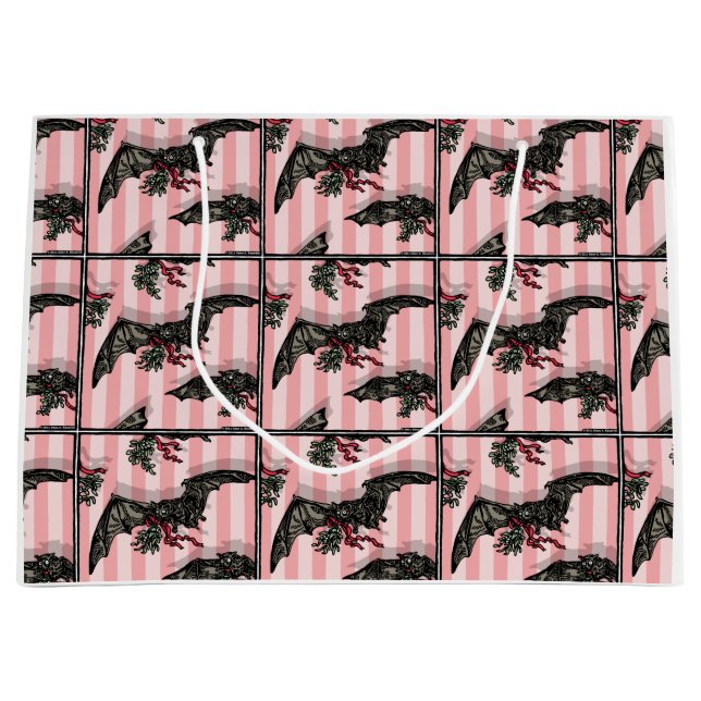 Fladdermöss med Helgdag Mistletoe - Pop Goth (Framsidan)