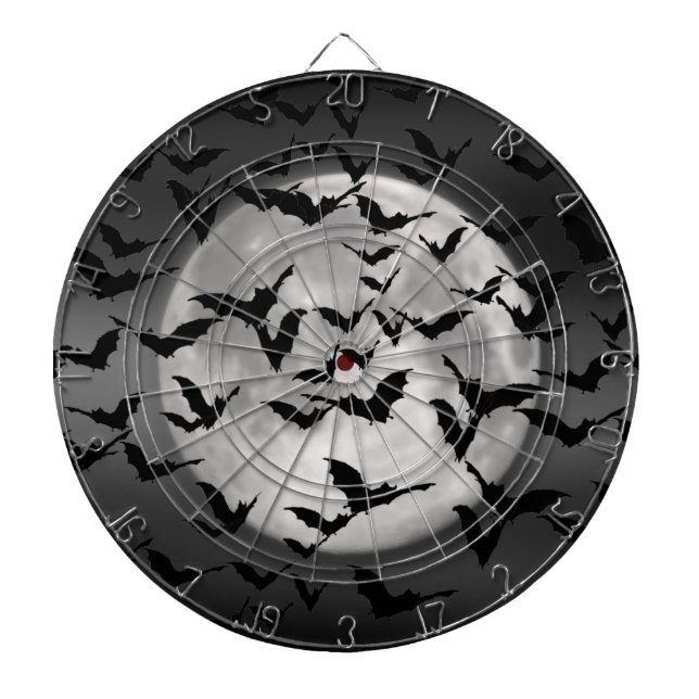 Fladdermöss och en hel måne darttavla (Framsidan)