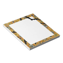 Fladdermöss och Zombie Jack-O-Lanternor Anteckningsblock