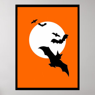 Fladdermöss Poster