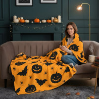 Fladdermöss, pumpahuvuden och spindlar Halloween P
