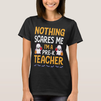 Fladdermöss Spöken Pumpkin Inget Skrämmer mig att T Shirt