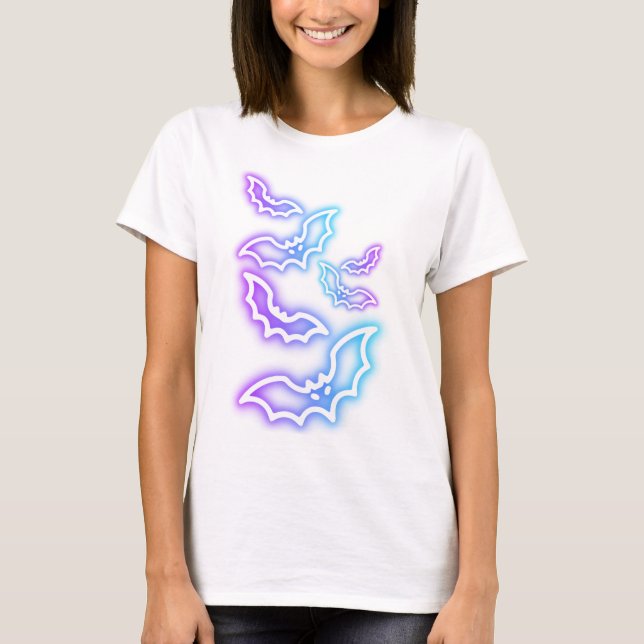 Fladdermöss T Shirt (Framsida)