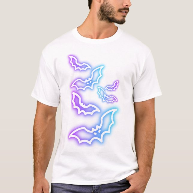 Fladdermöss T Shirt (Framsida)