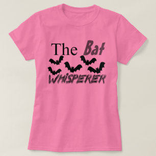 Fladdermössälskare fladdermössWhispererrosorna T-shirt