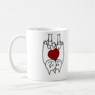 Fladdermösskärlek Kaffemugg