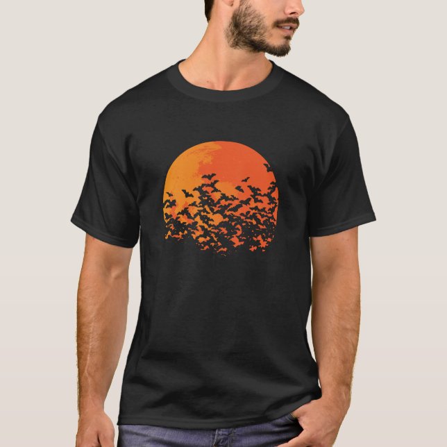 fladdermössmåne tee (Framsida)