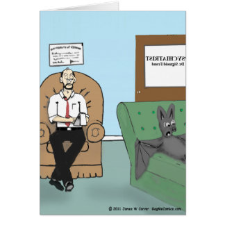 "Fladdermössterapi ", Hälsningskort