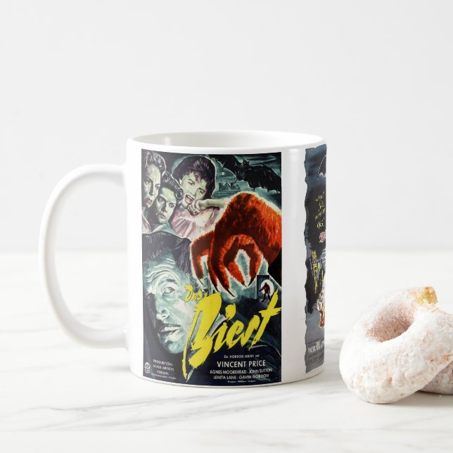 Fladdermus (1959) som ligger vid Vincent Prisa mug Kaffemugg (Med munk)