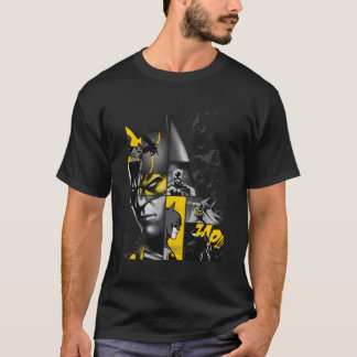 Fladdermus 80 år Fladdermus Panels Mörk T Shirt
