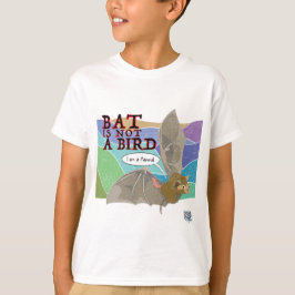 Fladdermus är ingen fågel t shirt
