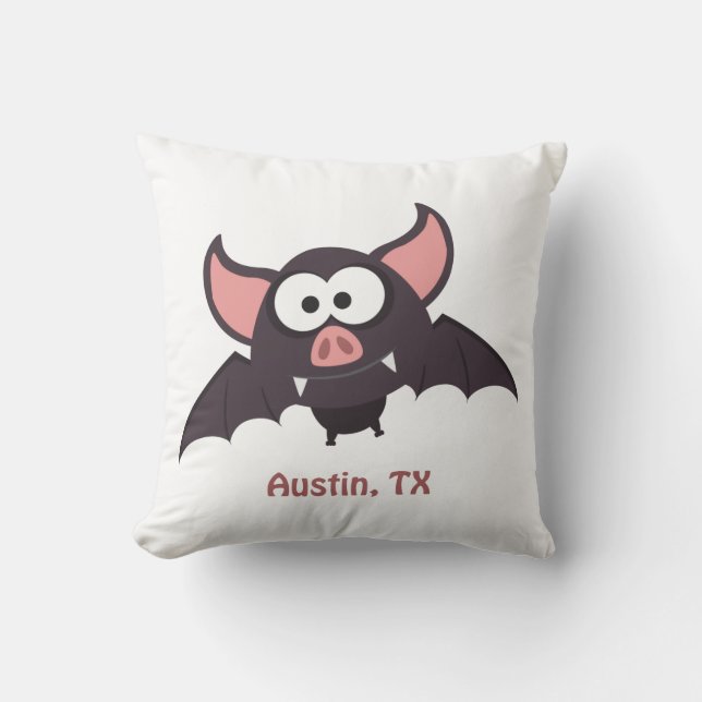 Fladdermus-Austin, Texas Kudde (Framsida)