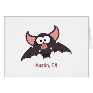 Fladdermus-Austin, Texas OBS Kort