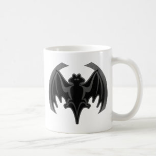 Fladdermus Black Inv. MUSEUM Zazzle-gåvor Kaffemugg
