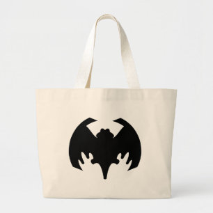Fladdermus Black the MUSEUM Zazzle Gifts Jumbo Tygkasse