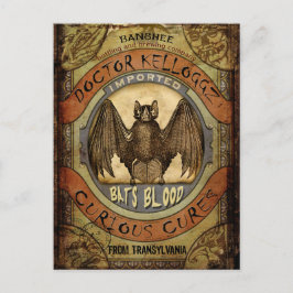 Fladdermus Blood Vykort