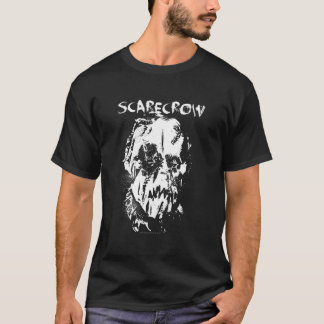 Fladdermus Börjar Fågelskrämmas Ansikte T Shirt