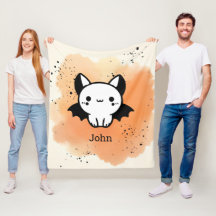 Fladdermus Buddy - Kawaii Minimalist Nursery Art